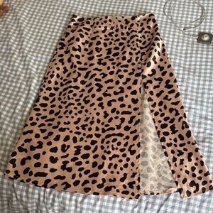 Princess Polly Animal Print Pencil Skirt